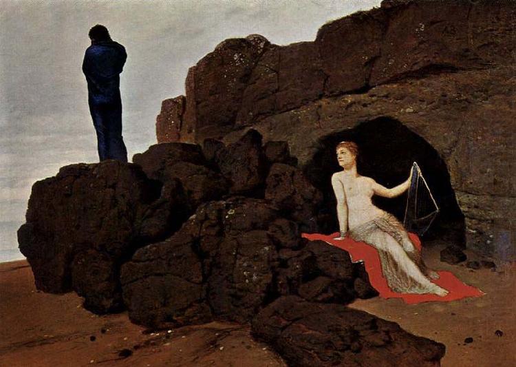 Odysseus und Kalypso, Arnold Bocklin